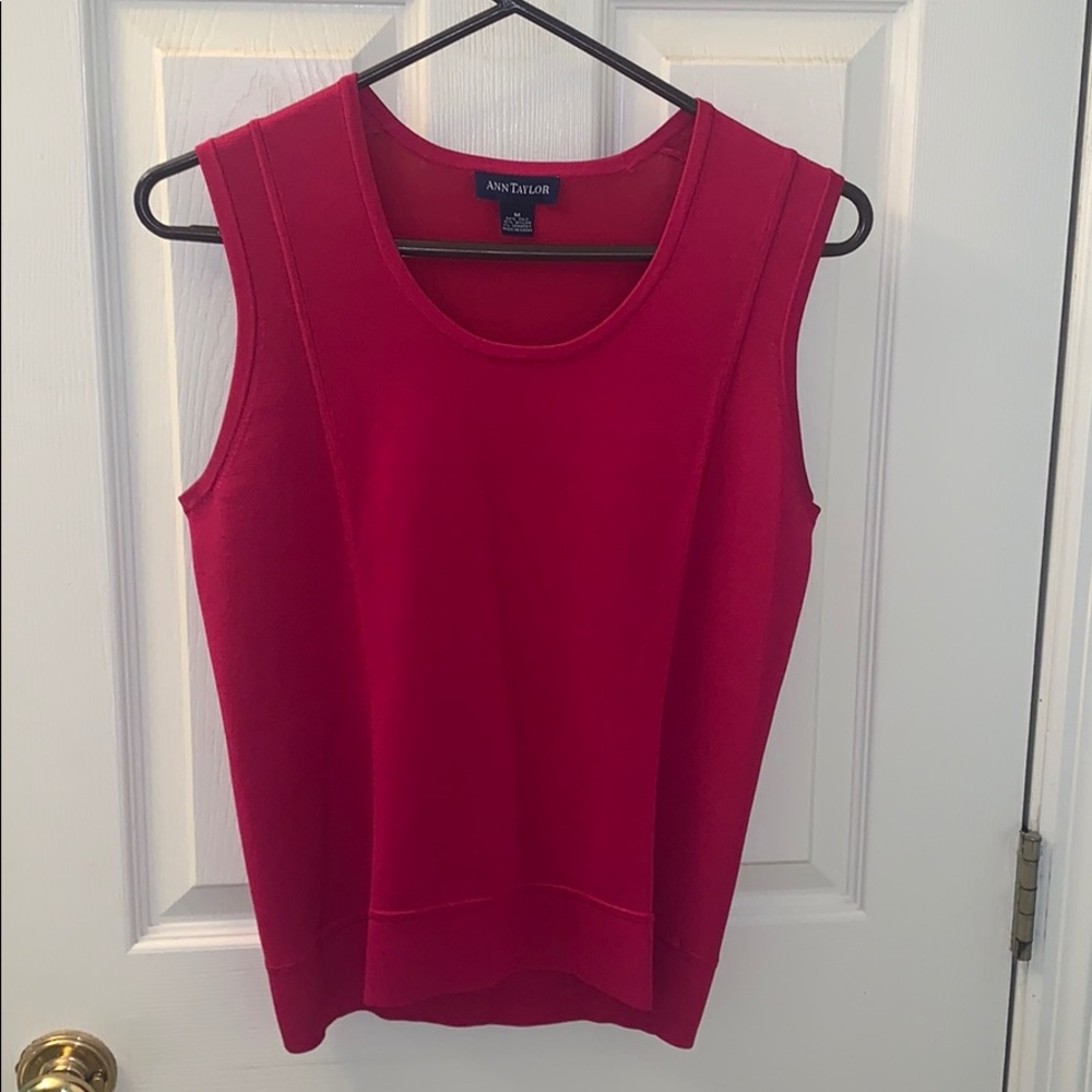 Ann Taylor Womens Sleeveless Blouse